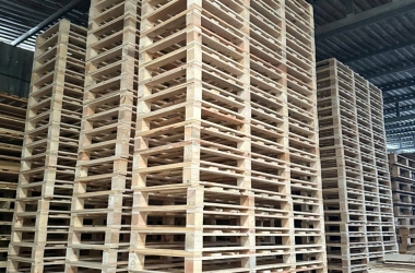 Pallet gỗ Đức Hòa bền chắc, giá hợp lý, đáp ứng nhanh cho doanh nghiệp